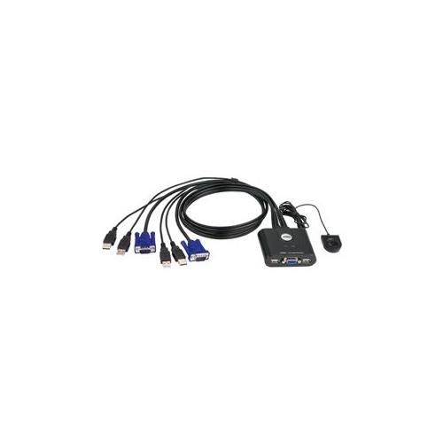 KVM switch VGA+USB manual 2PC ATEN