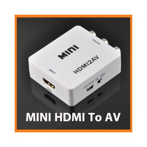 Convertidor HDMI a video compuesto + audio