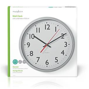 Reloj de pared 30cm Nedis