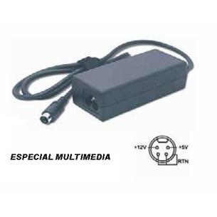Fuente alimentacion 12V+5V 2A conector 4 pines entrada 100-230Vac