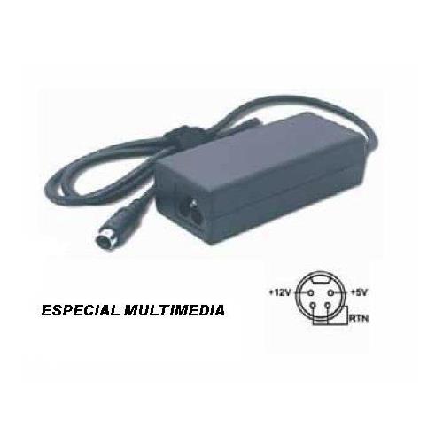 Fuente alimentacion 12V+5V 2A conector 4 pines entrada 100-230Vac