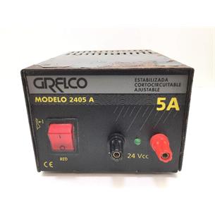 Fuente alimentacion profesional fijo 24Vdc 5A Grelco
