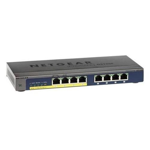 Switch 8P 10/100/1000 NETGEAR GS108P (4 POE)