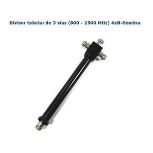 Divisor GSM 3 vias N-Hembra (800-2500Mhz)