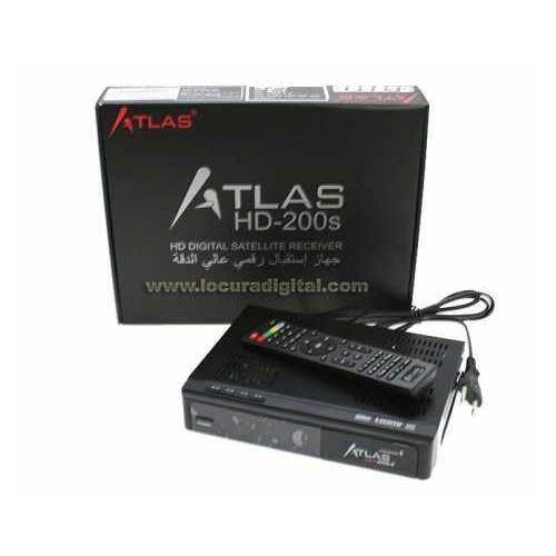 Receptor satelite ethernet doble sintonizador Atlas HD-200Se