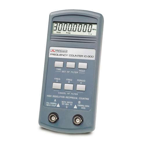 Frecuencimetro digital portatil IC-300 3GHz Promax