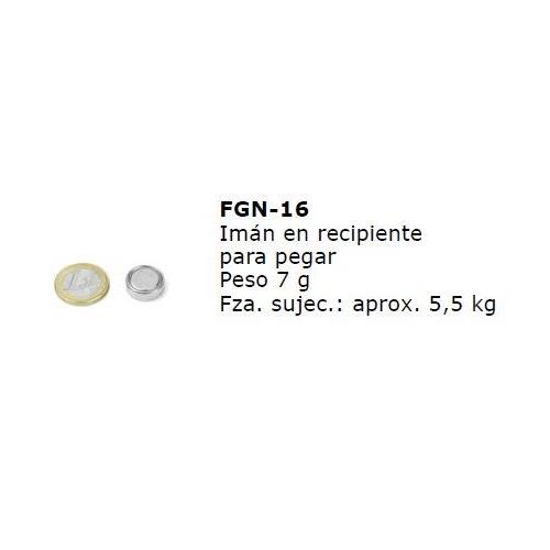 iman en recipiente para pegar F.S 5.5Kg