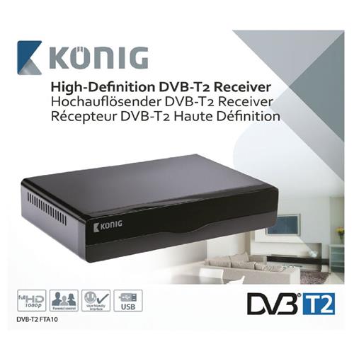 Receptor TDT HD Konig FTA-10
