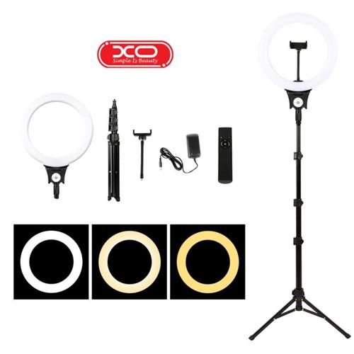 Kit Aro de luz led 12"+Tripode+mando XO