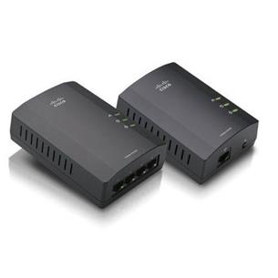 Homeplug 200Mbps Kit 2 Linksys 4 salidas PLSK400