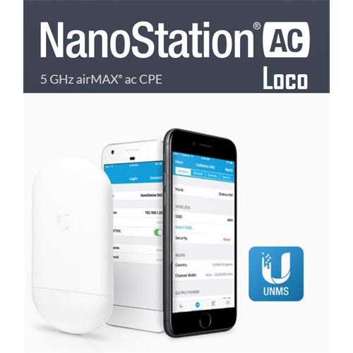 Punto de acceso Wifi Ubiquiti Nano Loco M5-AC