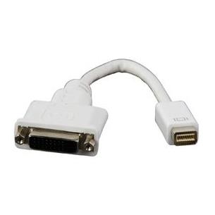 Convertidor Mini DVI a DVI hembra para Mac 20cm