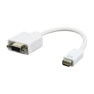 Convertidor Mini DVI a VGA hembra 20cm para MAC .