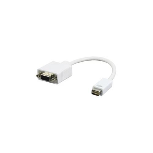 Convertidor Mini DVI a VGA hembra 20cm para MAC .