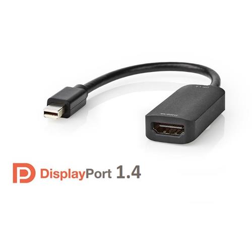 Convertidor Mini Displayport V1.4 a HDMI Nedis