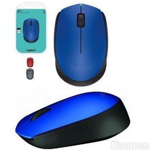 Raton Optico USB Logitech M171 Azul