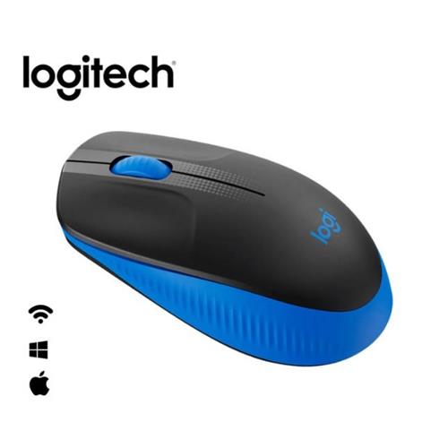 Raton Optico USB Logitech M190 Azul