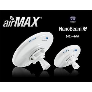 Antena Wifi Ubiquiti NanoBeam M2400 18db 2,4GHz