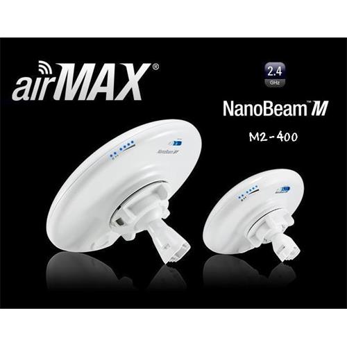 Antena Wifi Ubiquiti NanoBeam M2400 18db 2,4GHz