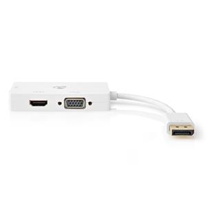 Convertidor Displayport a VGA-HDMI-DVI Nedis