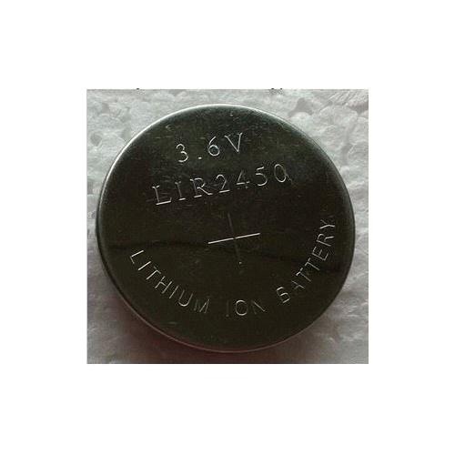 Bateria boton litio recargable 3V 110mAh MIL2450 24,5x5mm