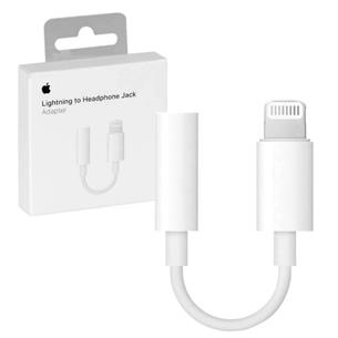 Adaptador Lightning Apple a toma auriculares