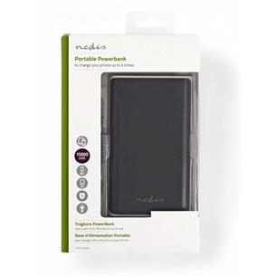 Power Bank NEDIS Negro 15000mAh