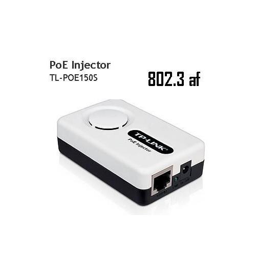 Inyector POE 802.3 af TP-Link 150S 100mts