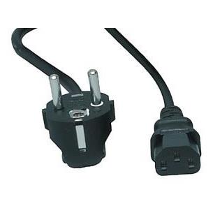Cable de red para equipos Schuko IEC C13 5m