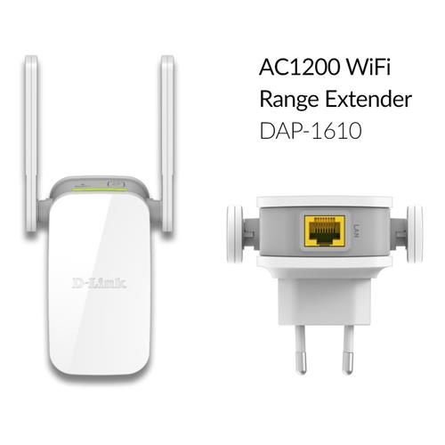 Repetidor Wifi D-LINK AC1200 Dual DAP-1610