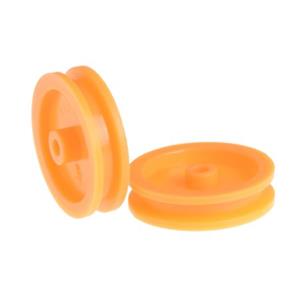 Rodalna plastica para bricolaje 17 x 5mm (polea) 1und