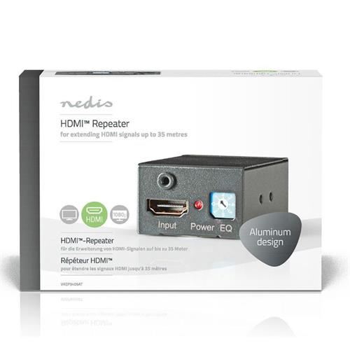 Repetidor amplificador HDMI hasta 35mts Nedis