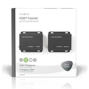 Prolongador HDMI-RJ45 1xCat6 50m 4KUHD Nedis