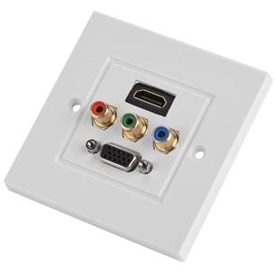 Roseta multimedia VGA, Video Compuesto y HDMI