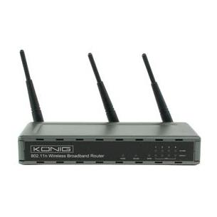 Router wifi 300mbps 4 puertos Konig
