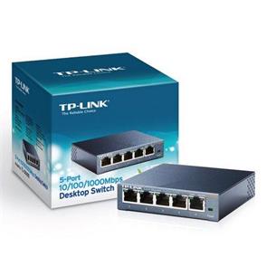 Switch 5p 10/100/1000 TP-Link SG105 Metal no Rack