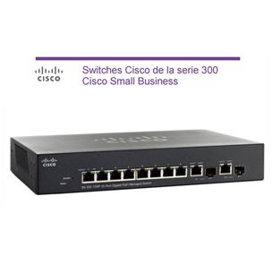 Switch 10P Gigabit CISCO SG300-10PP-K9-EU