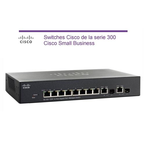 Switch 10P Gigabit CISCO SG300-10PP-K9-EU