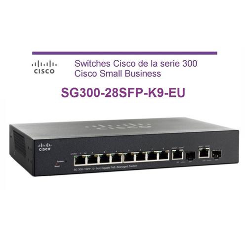 Switch 28P Gigabit CISCO SG300-28SFP-K9-EU