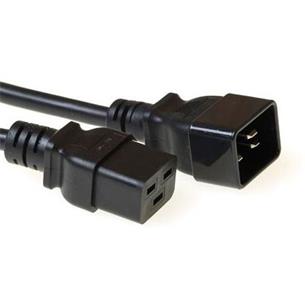 Cable alimentacion IEC C20/C19 macho hembra 2m