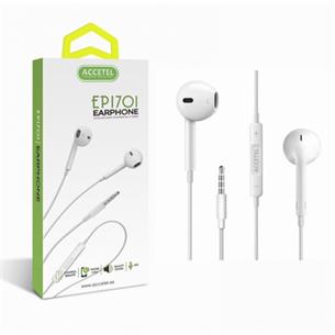 Auricular+mic Accetel EP1701 blanco