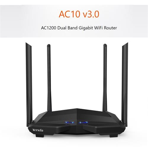 Router Wifi Tenda AC10 Dual Gigabit 4P Configurado