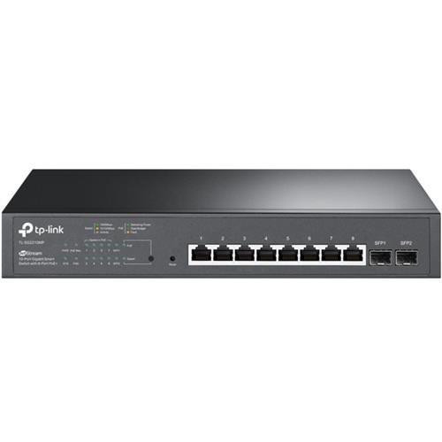 Switch 10 puertos (8 POE + 2 SFP) 10/100/1000 TL-SG2210MP