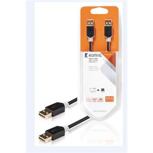 Cable USB 2.0 A-A 3m Blister Konig