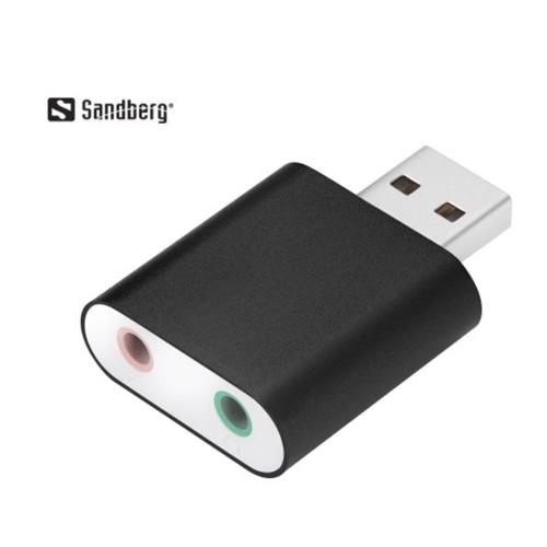 Tarjeta de sonido USB Sandberg
