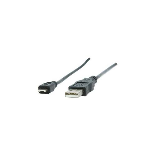 Cable USB 2.0 A-USB micro A 1,8m