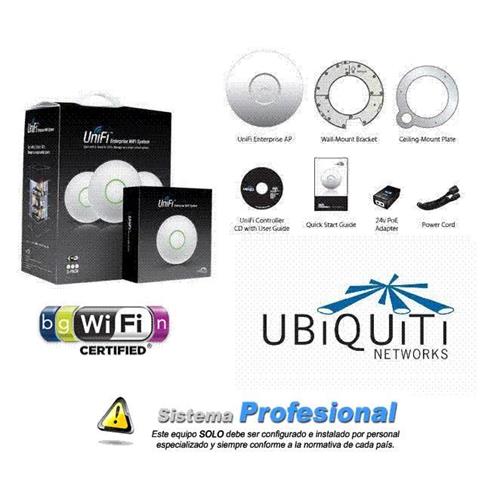 Punto de Acceso Wifi Ubiquiti Unifi Pack 3 unds