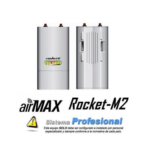 Ubiquiti Rocket M2 2.4Ghz Base 2x2 Airmax Multipunto.