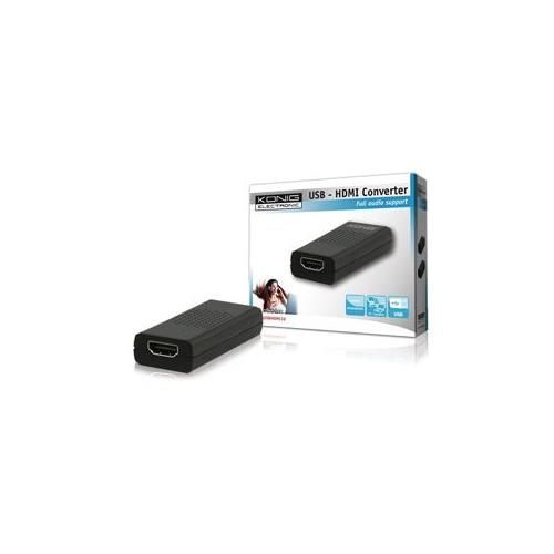 Convertidor USB a HDMI Konig