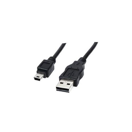 Cable USB 2.0 A-USB mini 5P 2mts